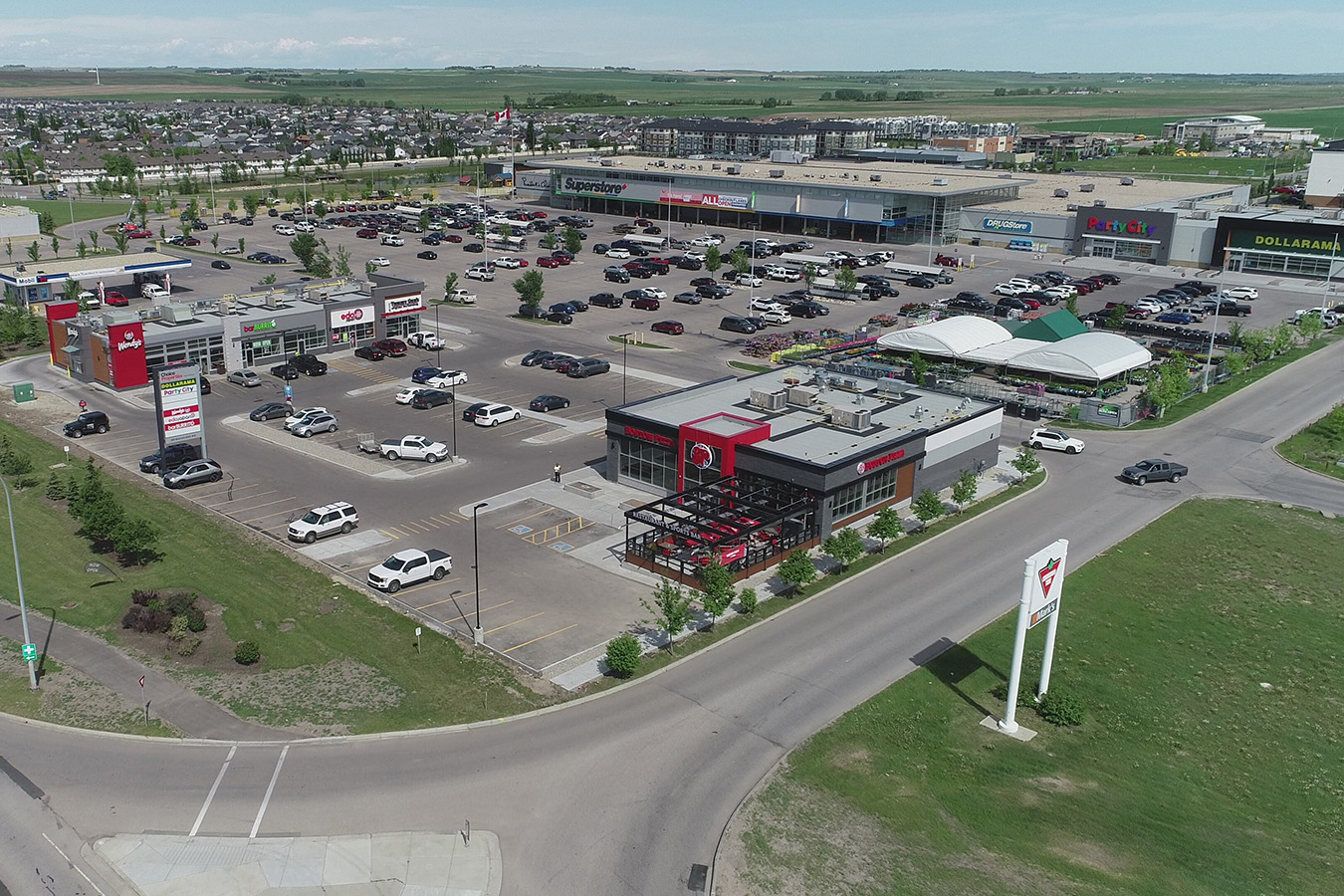 Airdrie Crossing Phase I Approximately 27,000 square feet of retail space