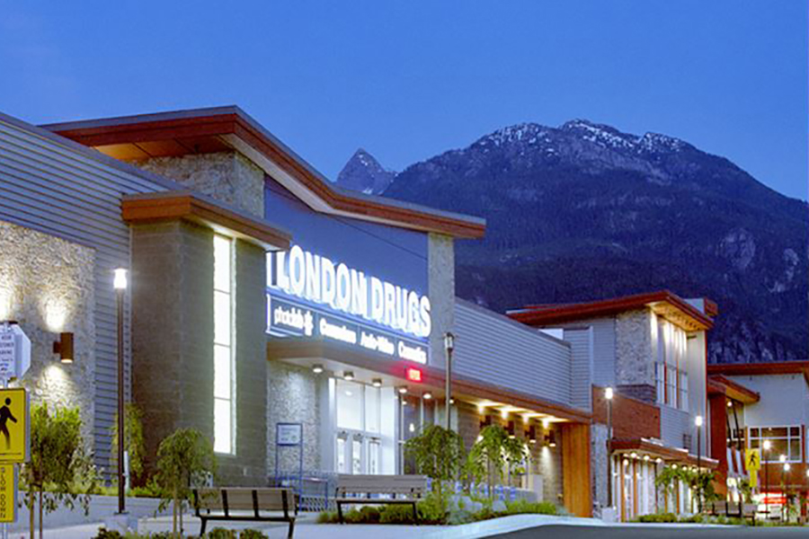 Garibaldi Village Shopping Centre | 82,598 SF of commercial real estate, located in Squamish