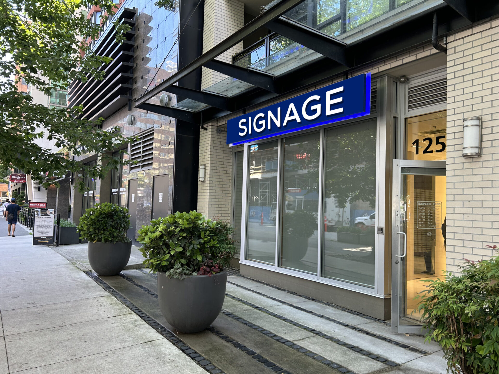 retail opportunity in downtown Vancouver, BC