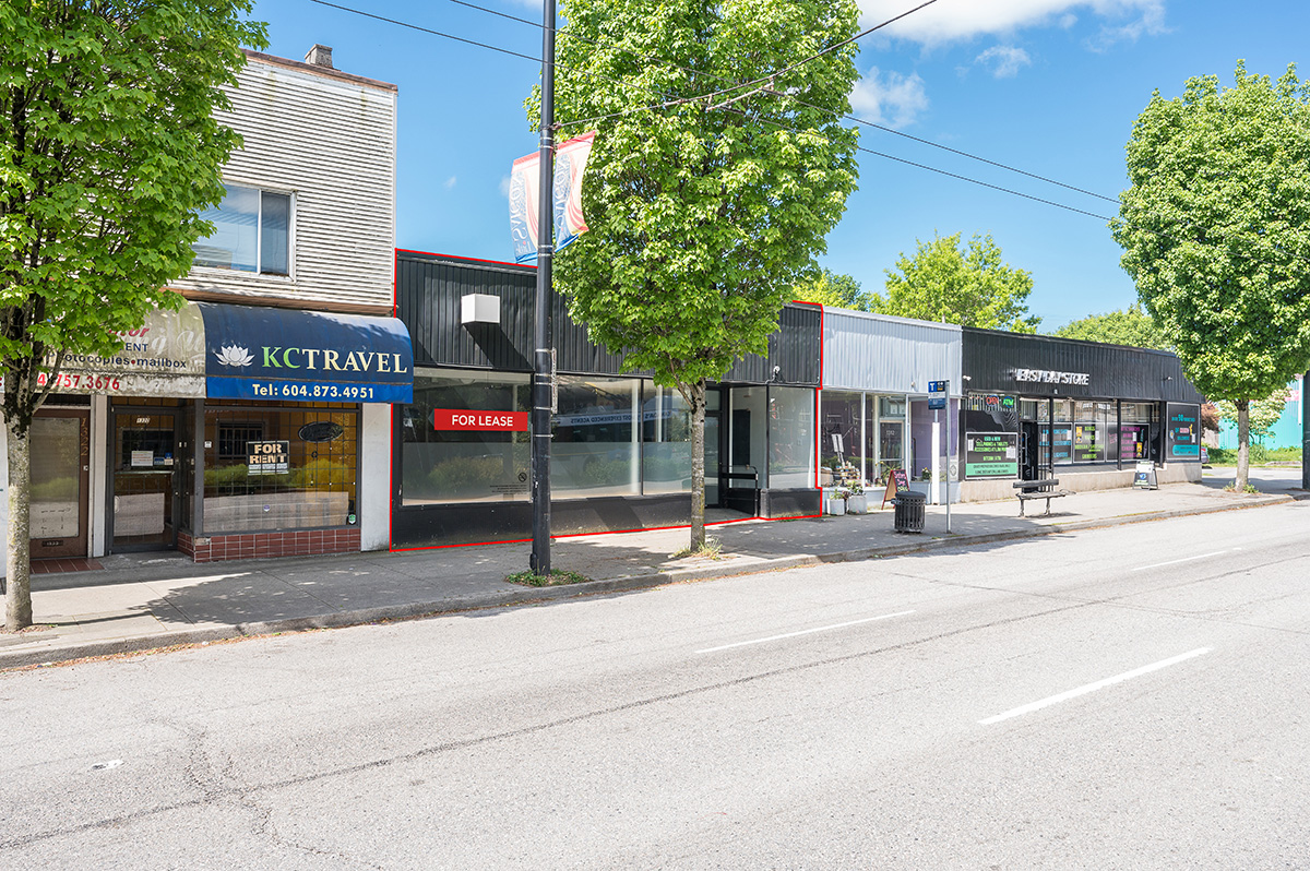 Commercial space for lease on Kingsway, Vancouver, BC