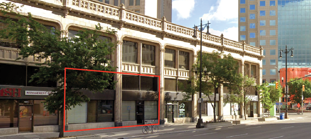 Office/Retail property for lease at 227 Portage Ave, Winnipeg MB