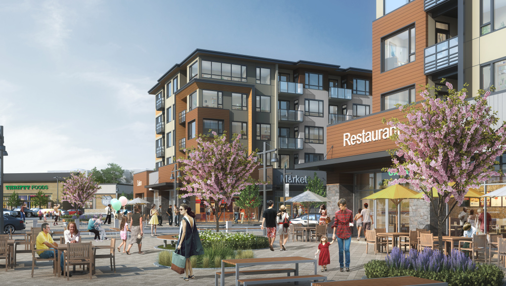 Belmont Market. Leasing final phase in Langford, BC