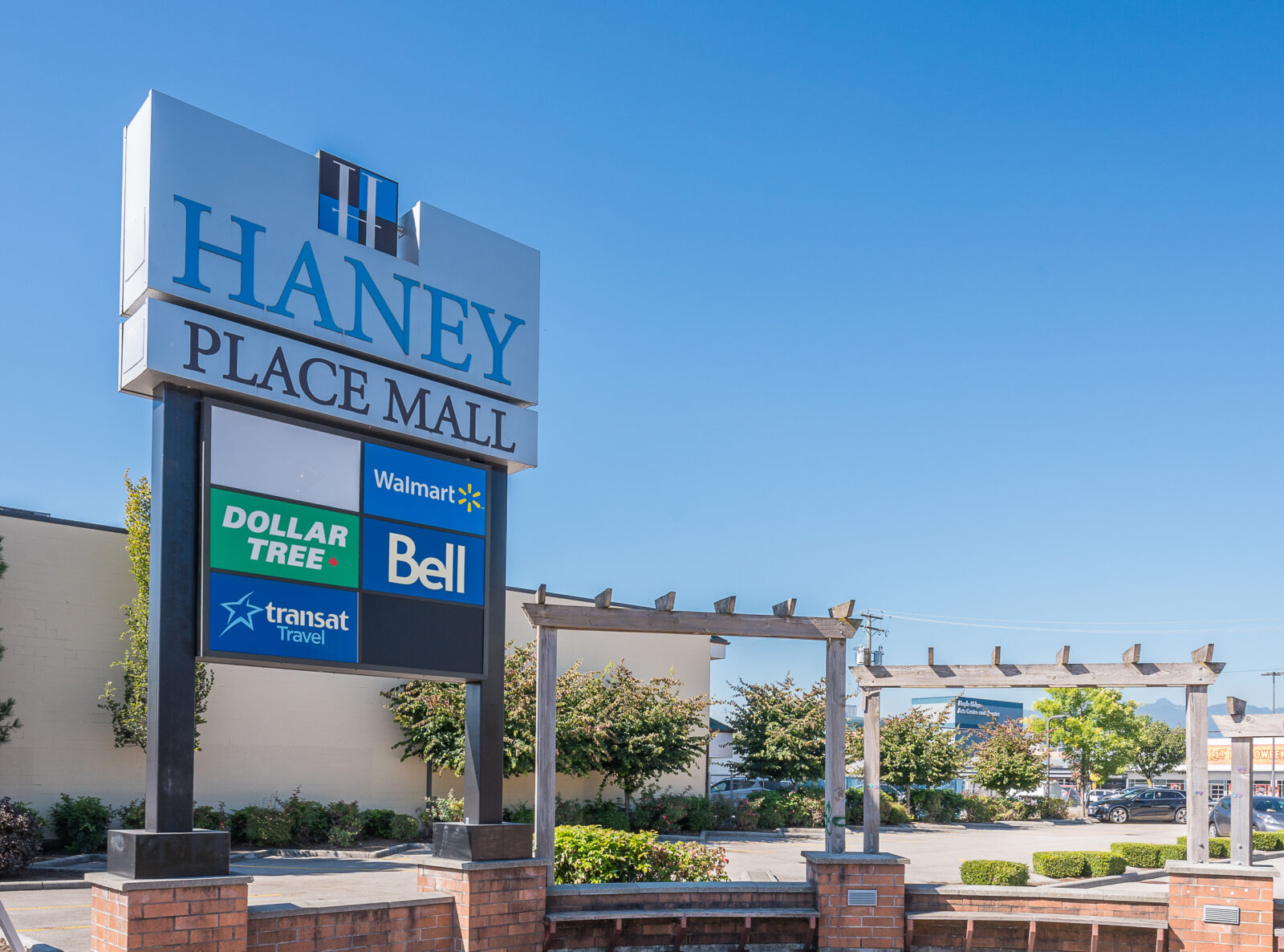 Haney Place Mall, located in Maple Ridge downtown