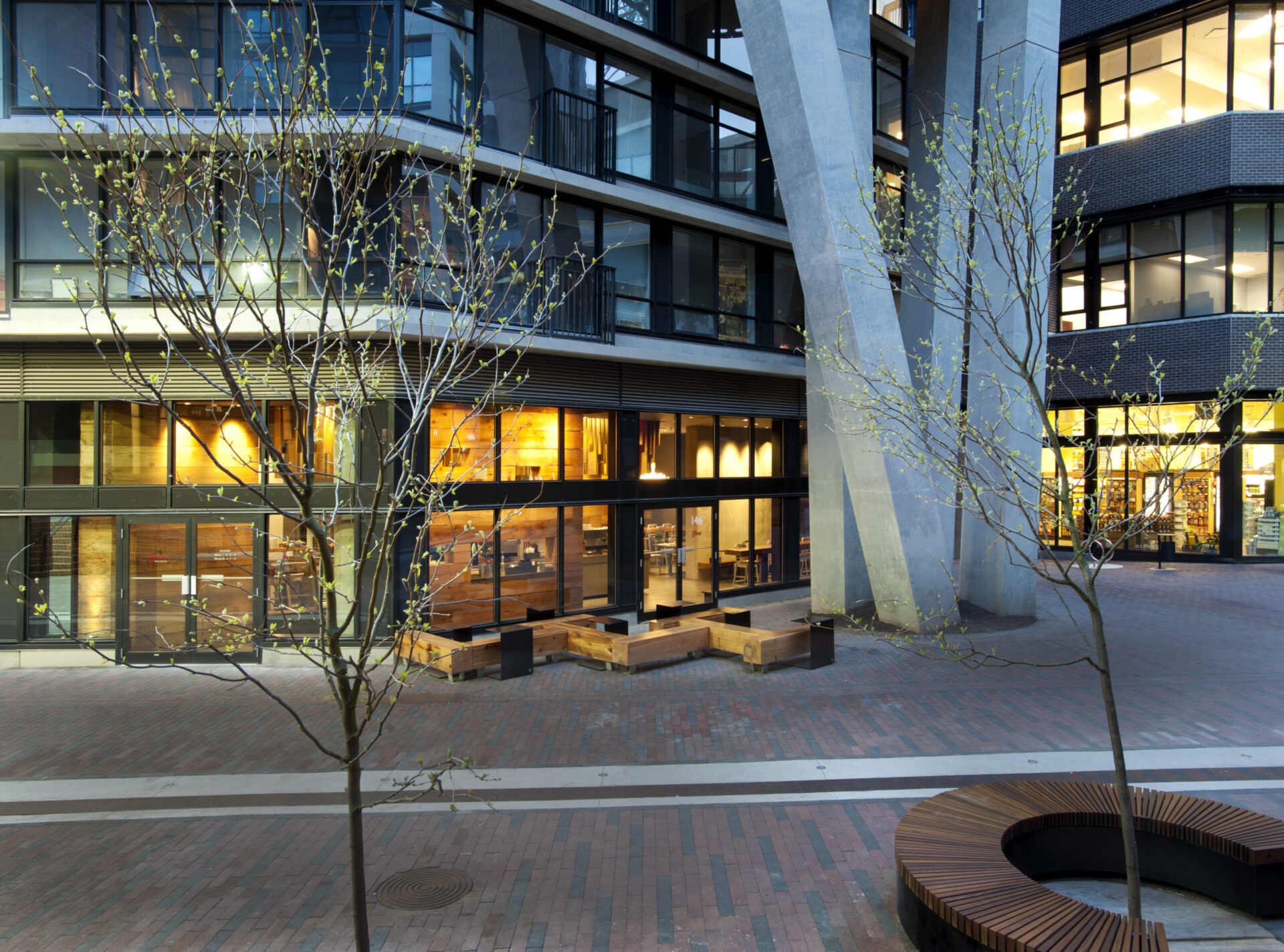 Retail spaces for lease at Woodward's Building, Gastown, Vancouver BC