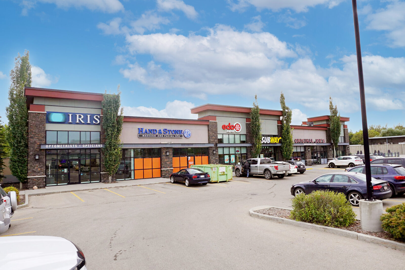 Shopping center in Sherwood Park, AB