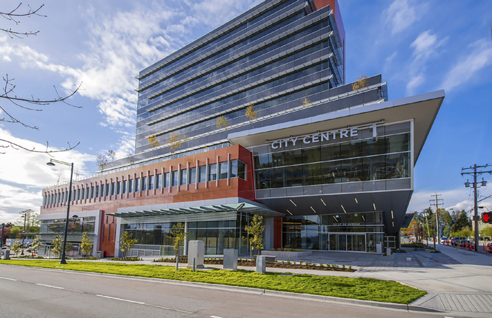 retail commercial strata building on Surrey, BC