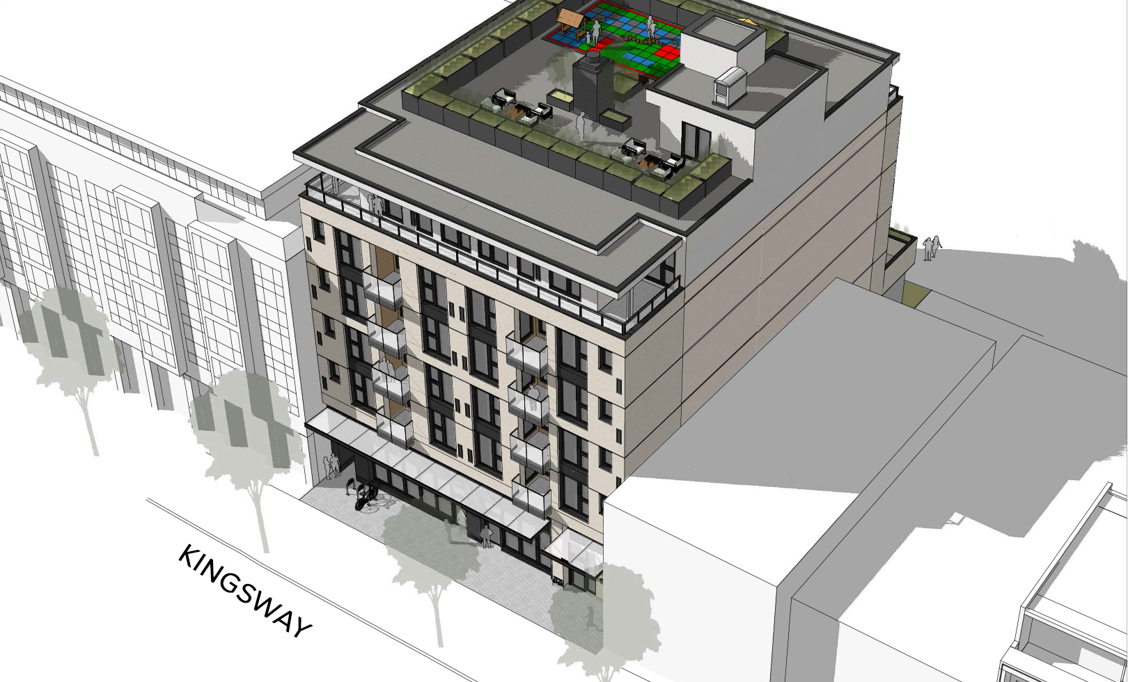 940 Kingsway - Rendering