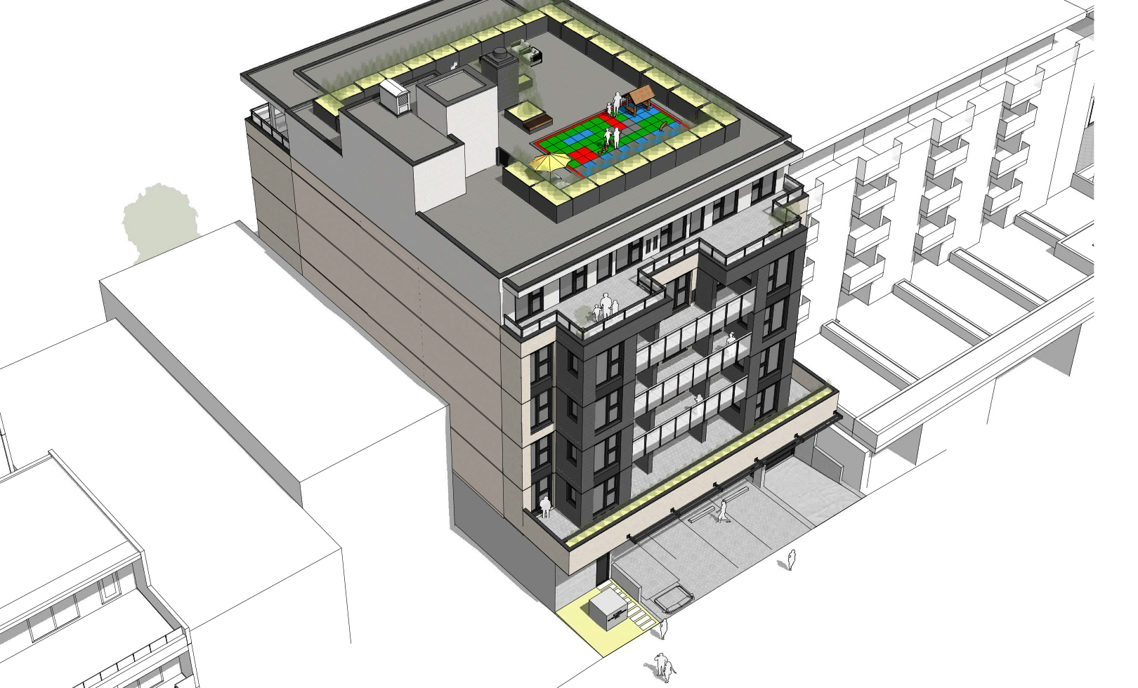 940 Kingsway - Rendering