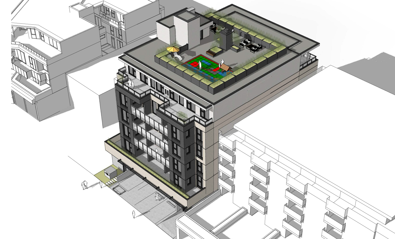 940 Kingsway - Rendering
