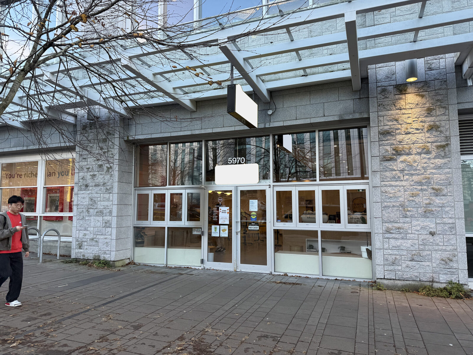 Retail space for lease at UBC