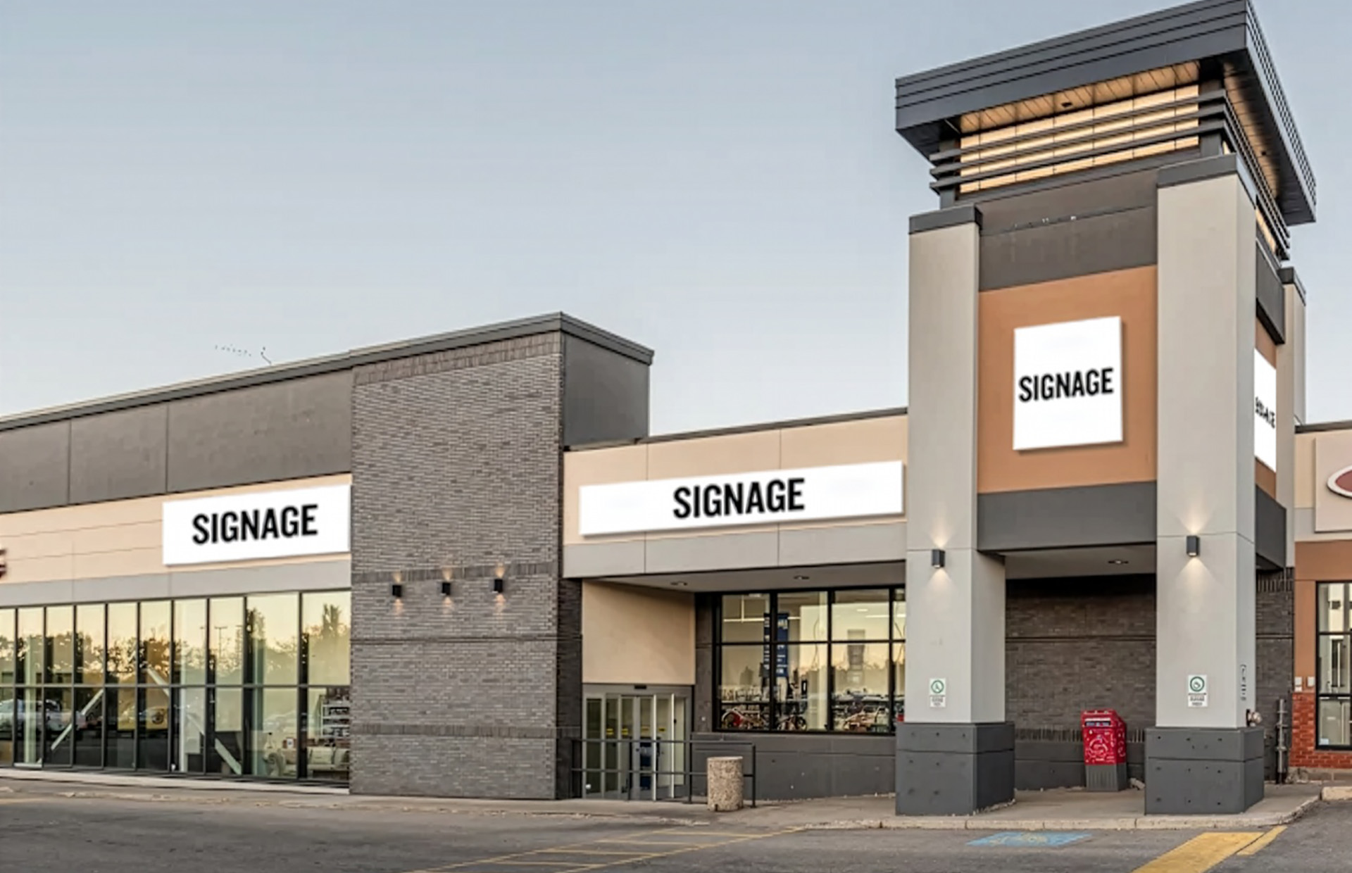 Retail for sublease in St Albert